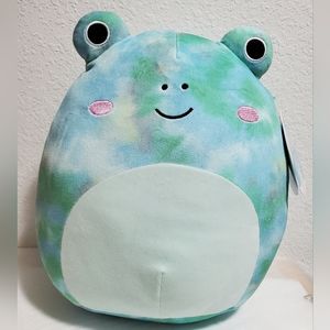 NWT 11' Ferdie, Tie-dye Frog Squishmallows